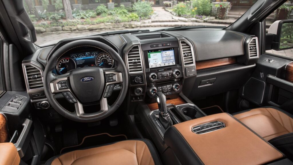 Chi tiết hệ thống khung gầm bán tải Ford F-150