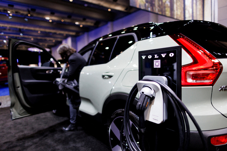 Khoang nội thất xe điện Volvo sử dụng vật liệu tái chế thân thiện với môi trường