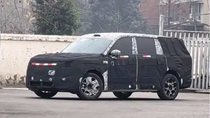 Mẫu xe SUV thuần điện mở rộng phạm vi EREV Kunlun N3 của thương hiệu Sky Nomad nhà Xiaomi