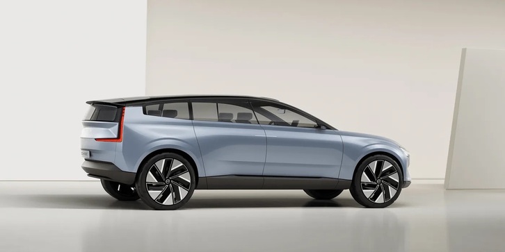 Mẫu xe ô tô điện concept tương lai của thương hiệu Volvo mang thiết kế tối giản